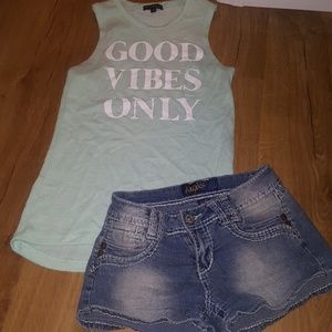 Jean shorts